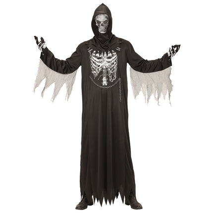 Kostium na Halloween Męski szkielet żniwiarza