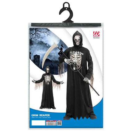 Kostium na Halloween Męski szkielet żniwiarza