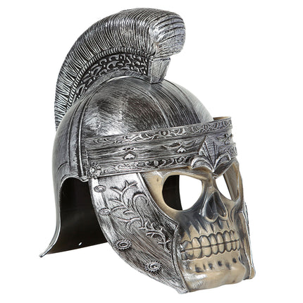 Kask na Halloween Roman z czaszką