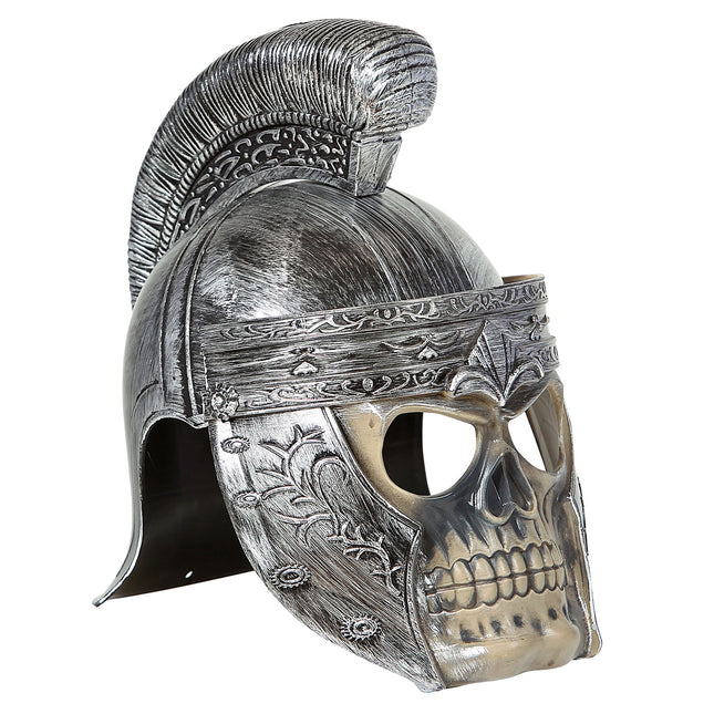 Kask na Halloween Roman z czaszką