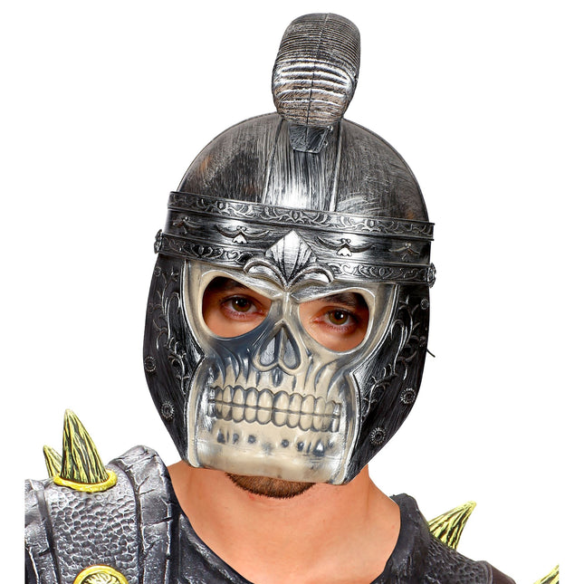 Kask na Halloween Roman z czaszką