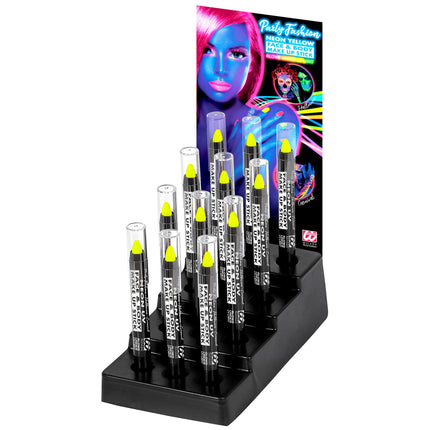 Neonowa żółta kredka do oczu Glow In The Dark 3,5 ml