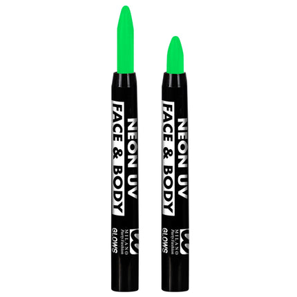 Neon Green Schmink Pencil Glow In The Dark 3,5 ml