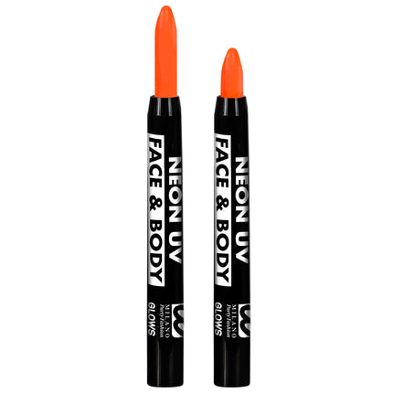 Neon Orange Schmink Pencil Glow In The Dark 3,5 ml