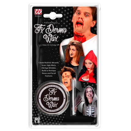 Fałszywe rany nago na Halloween