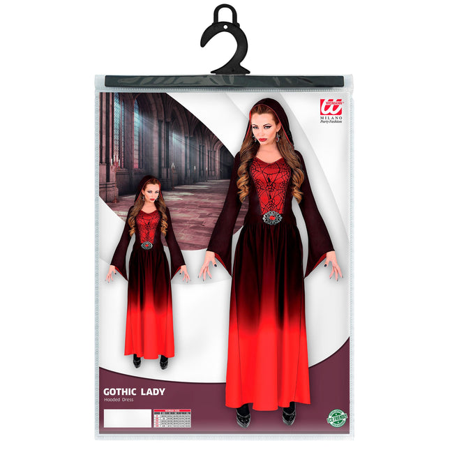Kostium na Halloween dla kobiet w stylu gotyckim