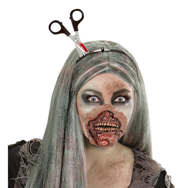 Nożyczki do opasek do włosów na Halloween
