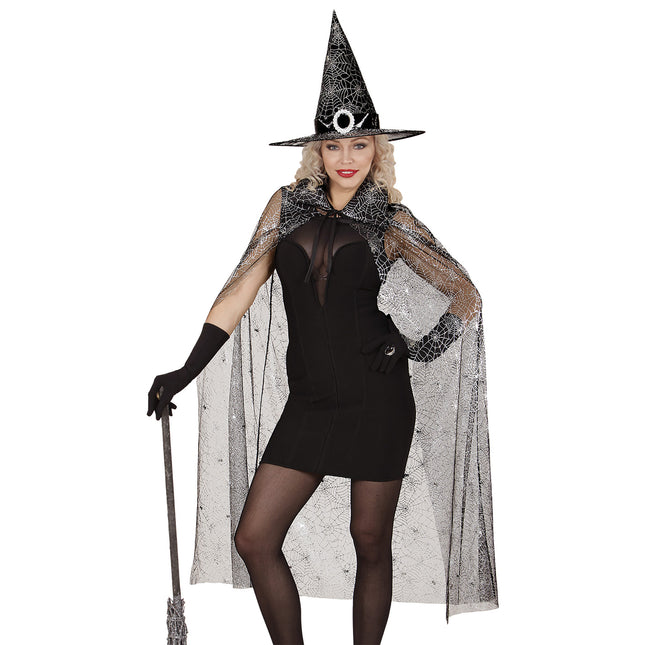 Zestaw akcesoriów na Halloween Czarownica 2 szt