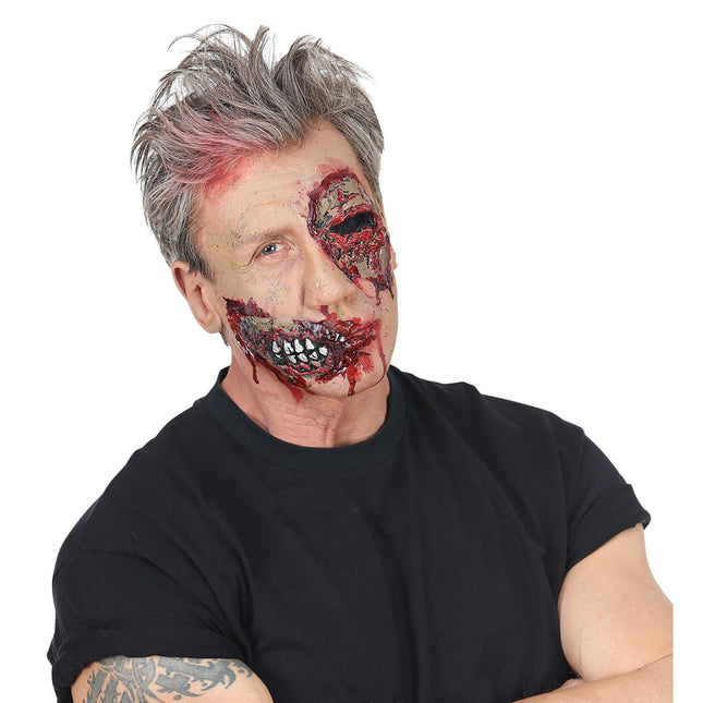 Maska na Halloween Oko Zombie