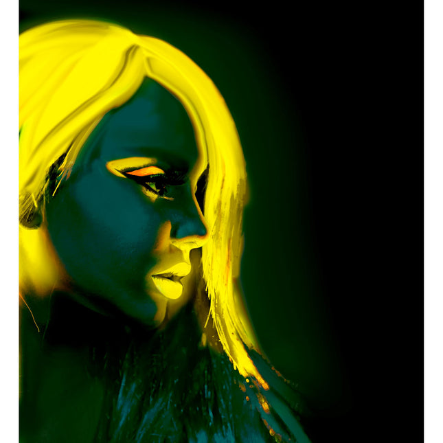 Neon Yellow Schmink Glow In The Dark 30ml