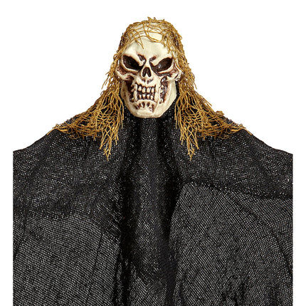 Lalka na Halloween Czarny Szkielet 50cm