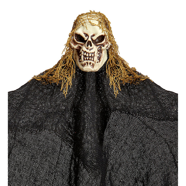Lalka na Halloween Czarny Szkielet 50cm
