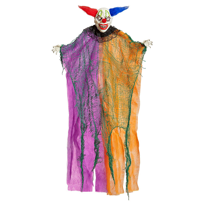 Halloweenowa lalka klaun 61 cm
