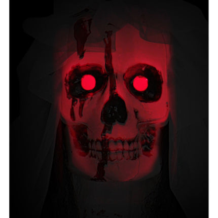 Halloweenowa lalka szkieletowa panna młoda 1,7 m
