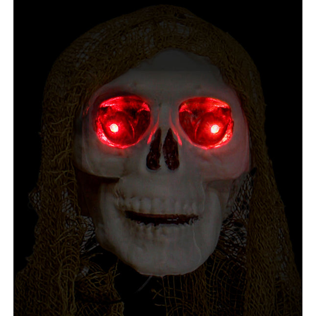 Manekin na Halloween ze światłem i dźwiękiem 1,3 m