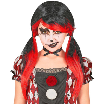 Peruka na Halloween – przerażający klaun
