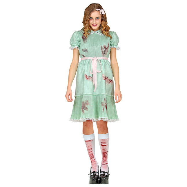 Halloweenowy strój lalki zabójczyni