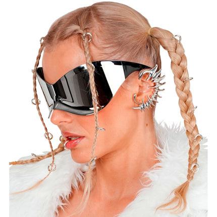 Halloweenowa imitacja kolczyka typu ear cuff