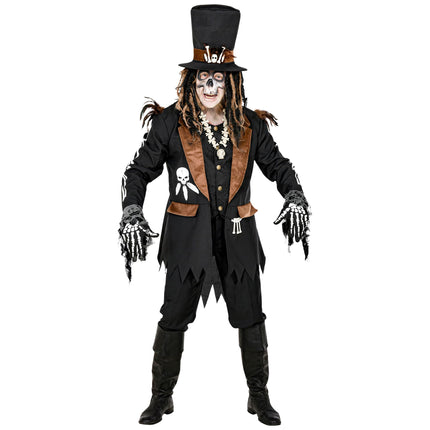 Kostium na Halloween męski Voodoo 3-częściowy