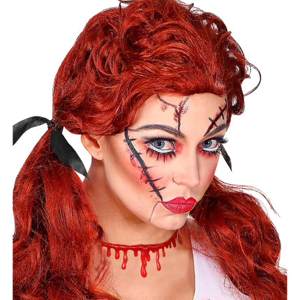 Naszyjnik na Halloween Krople krwi