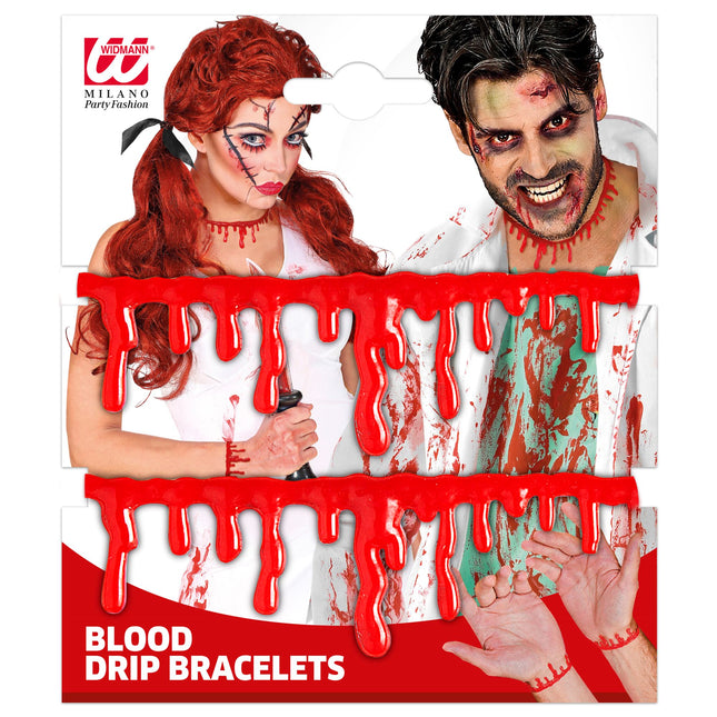 Bransoletka na Halloween Czerwony szlam