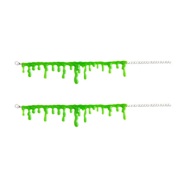 Bransoletka na Halloween Green Slime