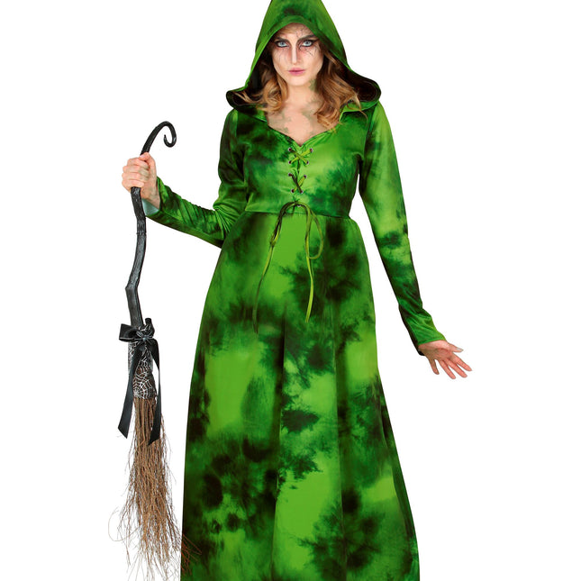 Składana miotła czarownicy na Halloween 95 cm
