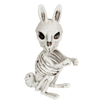 Halloweenowy Królik Szkielet 16 cm
