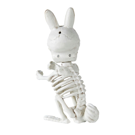 Halloweenowy Królik Szkielet 16 cm