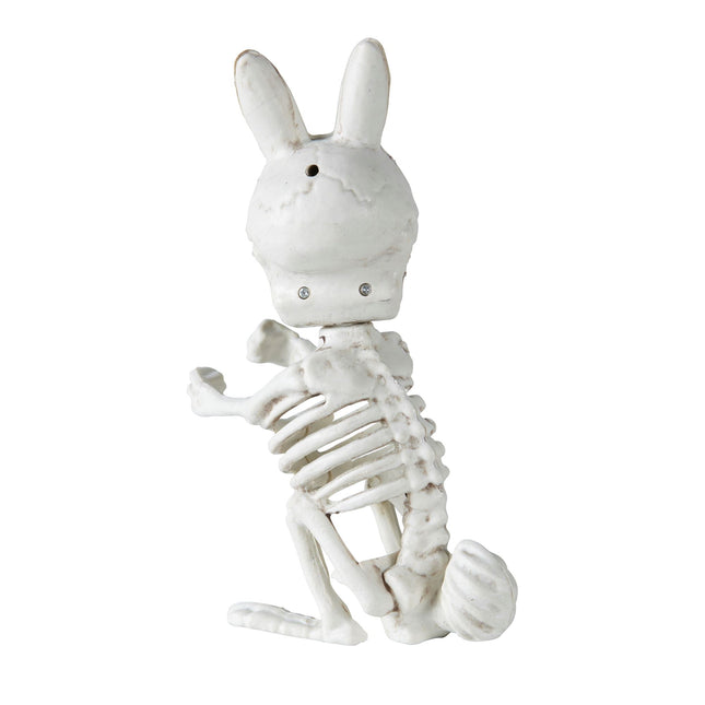 Halloweenowy Królik Szkielet 16 cm