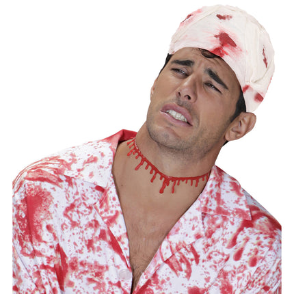 Fałszywy bandaż na Halloween Krew 6,8 m