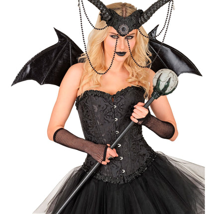 Skrzydła nietoperza na Halloween, 84 cm