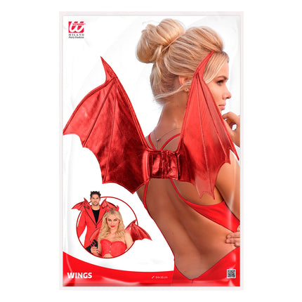 Skrzydła diabła na Halloween, 84 cm