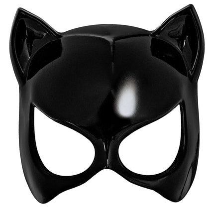 Maska na Halloween – czarny kot