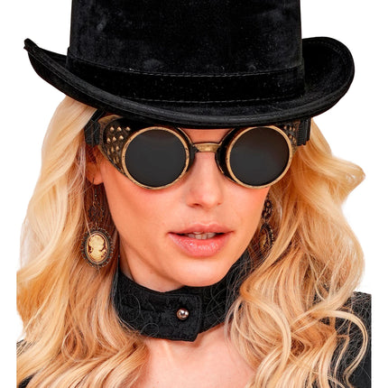 Okulary na Halloween w stylu steampunkowym