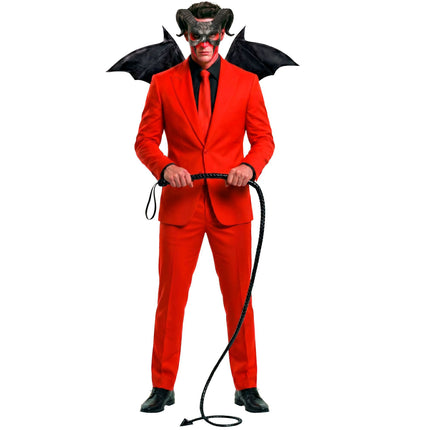 Halloweenowy bicz „Czarny Diabeł” 1,8 m