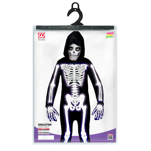 Kostium na Halloween dla dziecka Szkielet 2-częściowy