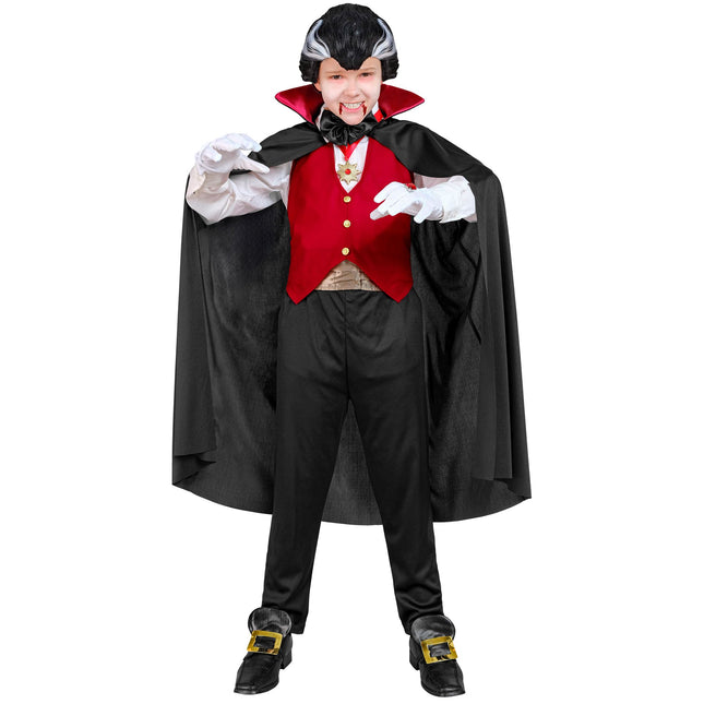 Kostium na Halloween Czarny Czerwony Dziecko Wampir 5 szt