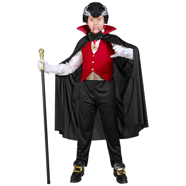Kostium na Halloween Czarny Czerwony Dziecko Wampir 5 szt