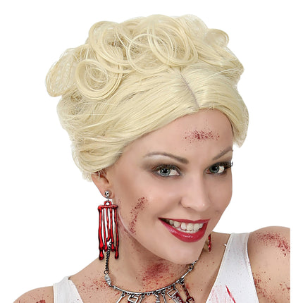 Kolczyki na Halloween Czerwona krew