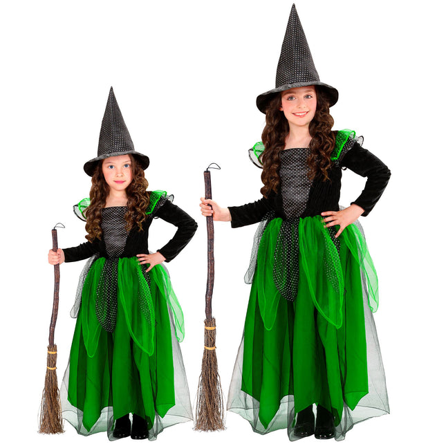 Kostium na Halloween dla dziecka zielony