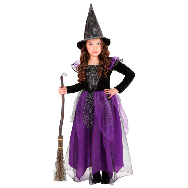 Fioletowy kostium na Halloween dla dziecka