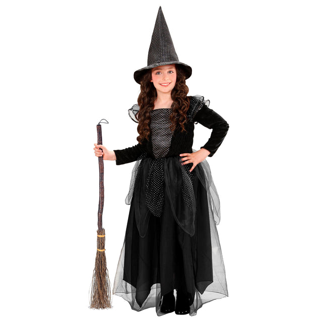 Czarny kostium na Halloween dla dziecka