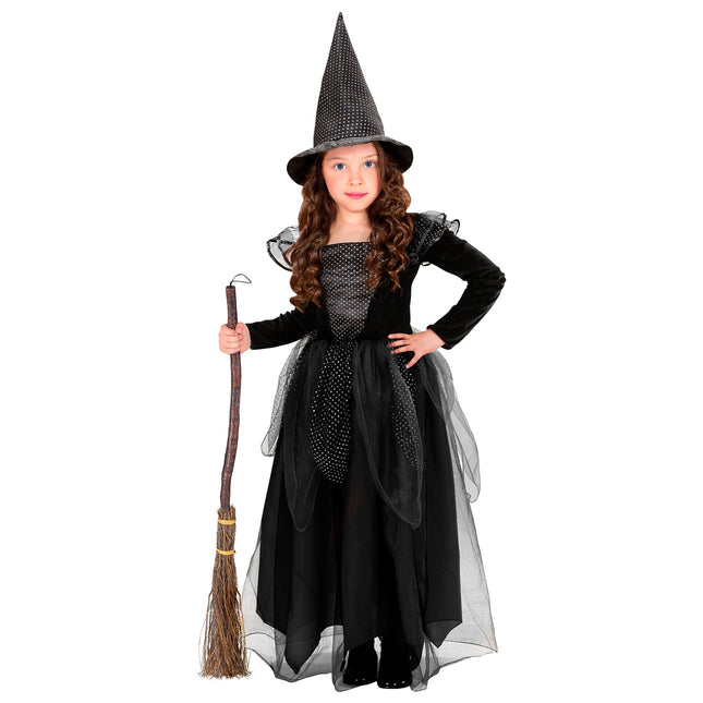 Czarny kostium na Halloween dla dziecka