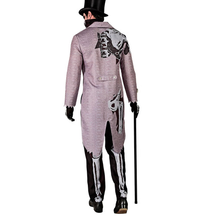 Kostium na Halloween Męski Pan Młody Szkielet