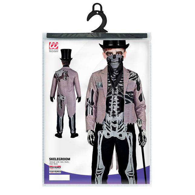 Kostium na Halloween Szkieletowy Pan Młody dla dziecka