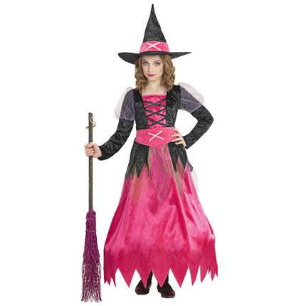 Kostium na Halloween Czarno-różowa dziewczyna