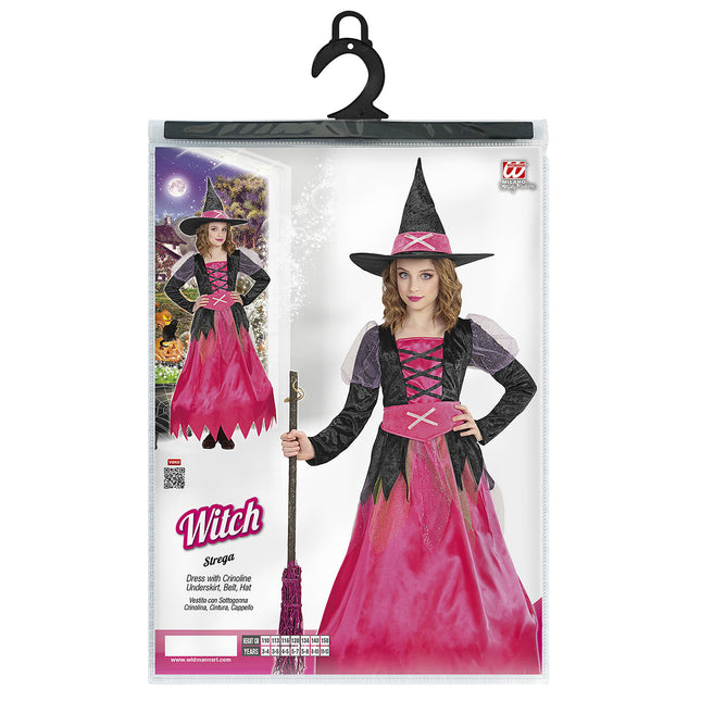 Kostium na Halloween Czarno-różowa dziewczyna