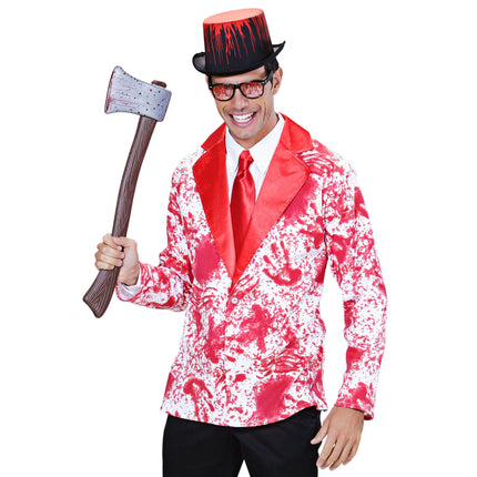 Krwawy płaszcz na Halloween
