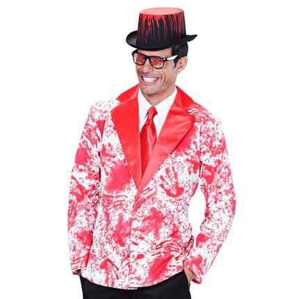Krwawy płaszcz na Halloween